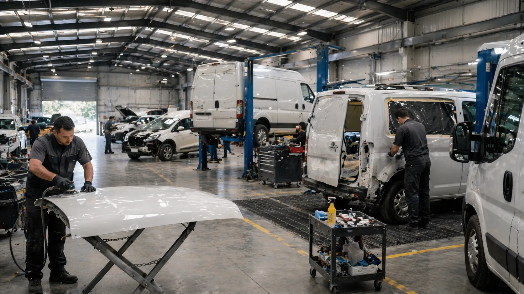 Fleet Repairs — Capalaba Bodyworks auto body repair