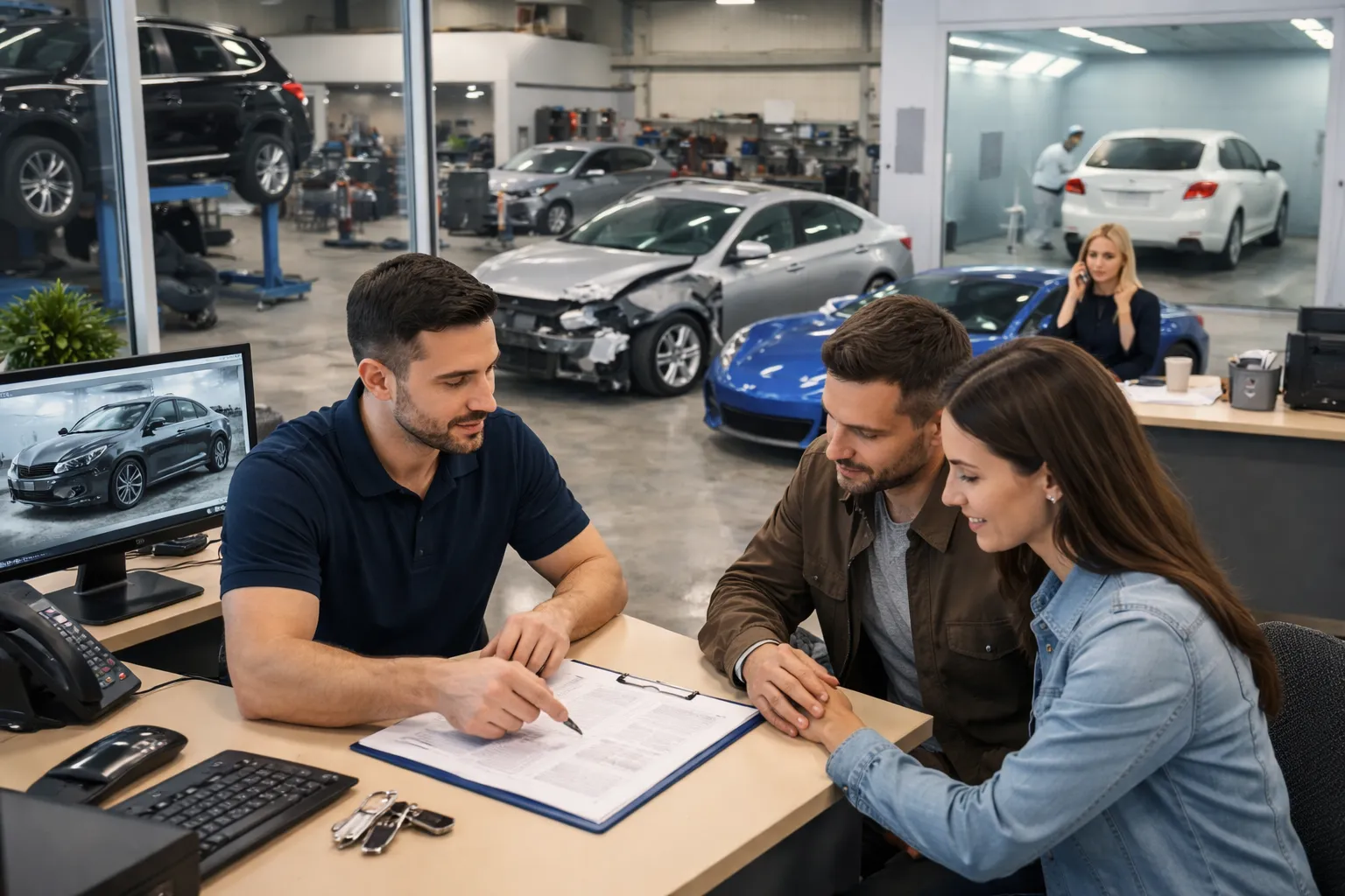 Insurance assistance at Capalaba Bodyworks